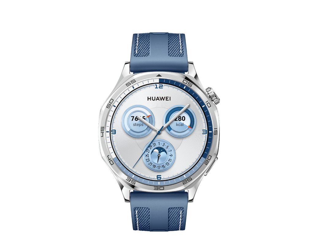 Huawei Watch GT 5 46mm Smartwatch, up to 14 Days Battery Life, 5 ATM Water-Resistant, iOS and Android, Fluoroelastomer Strap Huawei Watch GT 5 46mm Smartwatch, up to 14 Days Battery Life, 5 ATM Water-Resistant, iOS and Android, Fluoroelastomer Strap